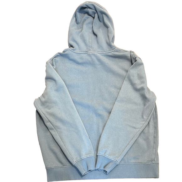 Marvel Official Blue Superhero Character Patch Long Sleeve Thick Hoodie - Picture 3 of 3